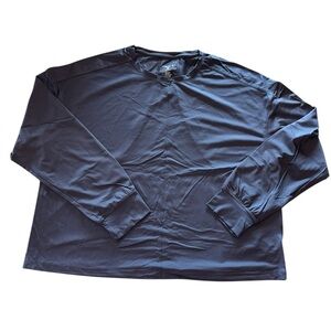 Men's Layer 8 Navy Blue Long Sleeve Shirt L